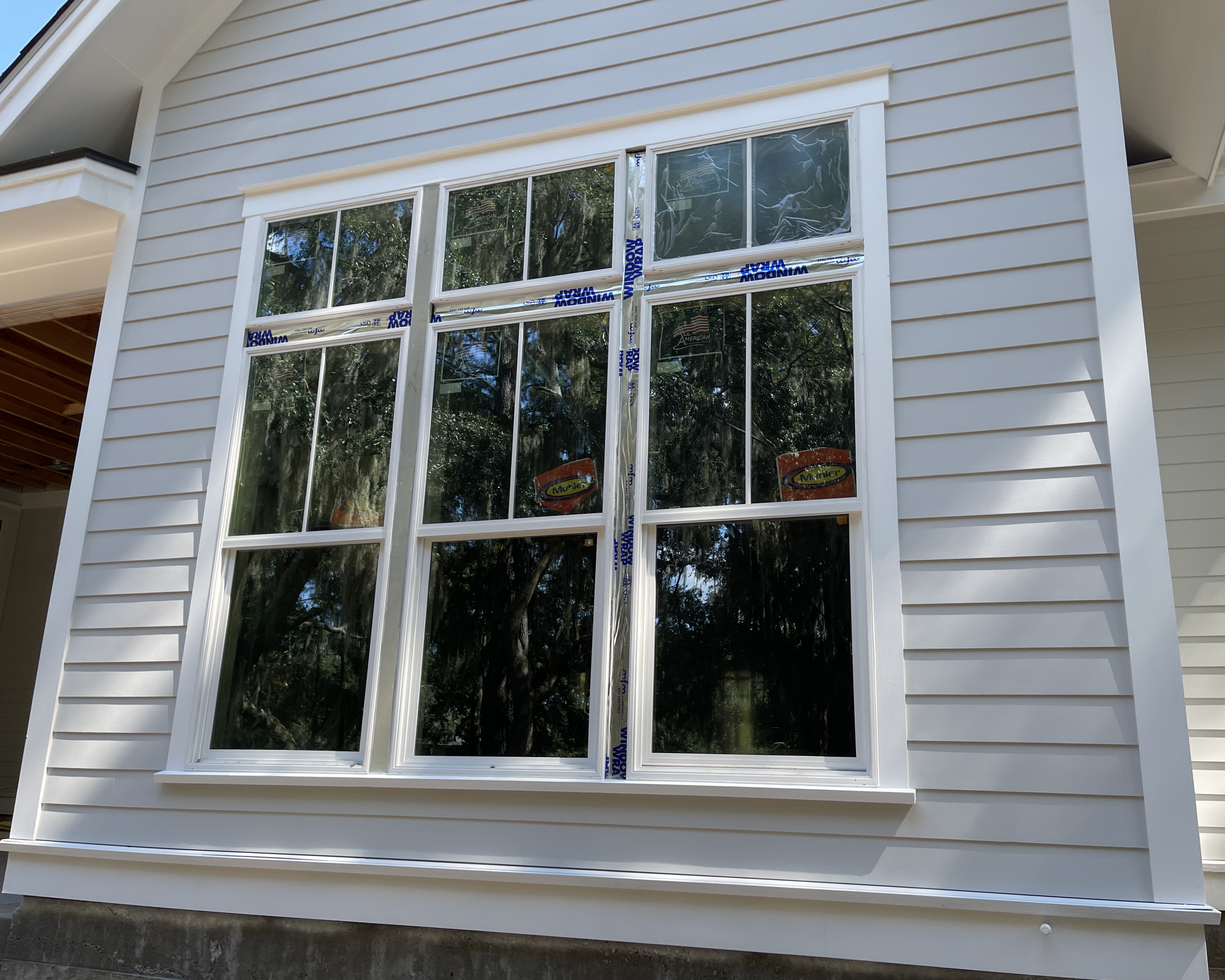 new construction Storm Jamb windows no  Trim